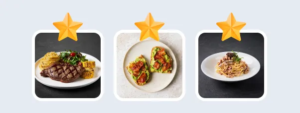 menuviel featured items